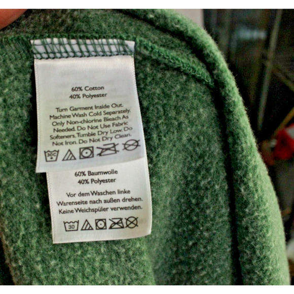 Eddie Bauer Women's Large Pullover Hooded Green Sweatshirt - Soft - Picture 8 of 8